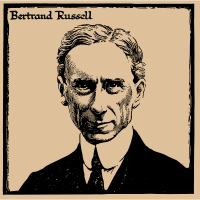 Bertrand Russell in 1917