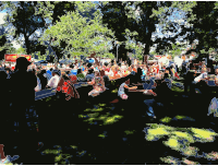 Farm People Town Party