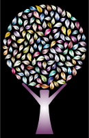 Prismatic Abstract Tree 2 4