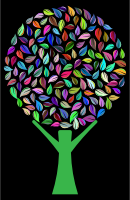 Prismatic Abstract Tree 2 7