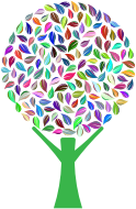 Prismatic Abstract Tree 2 7 No Background