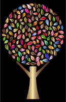 Prismatic Abstract Tree 2 9