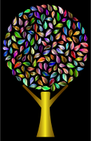 Prismatic Abstract Tree 2 10