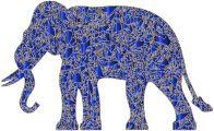 Modern Art Elephant Reactivated 5