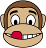 Monkey Emoji - Delicious