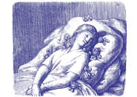Young woman sleeping 01