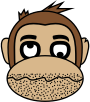 Monkey Emoji - Hangover