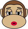 Monkey Emoji - Sexy
