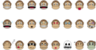 Monkey Emoji - Collection