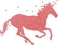 Magical Unicorn Hearts