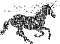 Prismatic Magical Unicorn Hearts 4