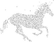 Prismatic Magical Unicorn Hearts 4 No Background