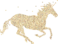 Prismatic Magical Unicorn Hearts 6 No Background