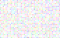 Prismatic Polka Dots No Background
