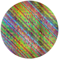 Prismatic Polka Dots Mark II Sphere 2 Enhanced