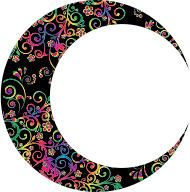 Prismatic Floral Crescent Moon Mark II 6