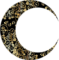 Gold Floral Crescent Moon Mark II 5