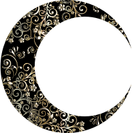 Gold Floral Crescent Moon Mark II 12