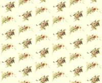 Flowers and butterflies pattern