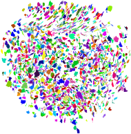 Explosion shrapnel 2000 pieces RGB