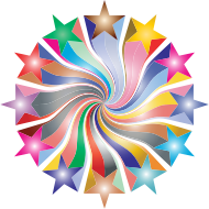 Prismatic Starburst Vortex