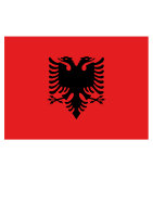 Flag of Albania - Flamuri shqiptar