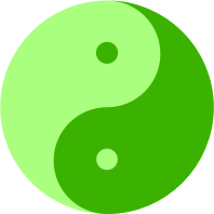 Green Ying and Yang