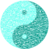 Marble Cake Ying and Yang