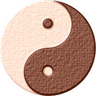 Leather Yin-Yang