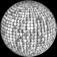 Glimmering Disco Ball Enhanced 2
