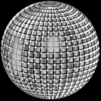 Glimmering Disco Ball Enhanced 3