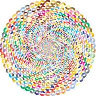 Prismatic Intertwined Circle Vortex 2 No Background