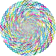Prismatic Intertwined Circle Vortex 3 No Background