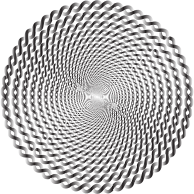 Prismatic Intertwined Circle Vortex 6 No Background