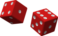 two red dice