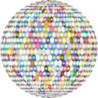 Prismatic Hexagonal Grid Sphere Variation 2 3