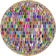 Prismatic Hexagonal Grid Sphere Variation 2 10 Variation 2