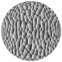 Prismatic Low Poly Sphere 2