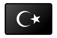 Flag of Cyrenaica (bevelled)