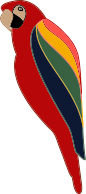 Stylized Parrot