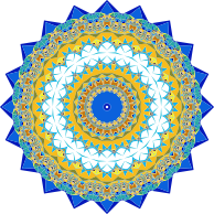 Abstract Geometric Mandala