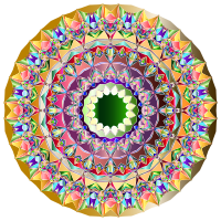 Abstract Geometric Mandala 2