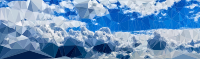 Low Poly Cloudscape Panorama