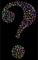 Prismatic Question Mark Fractal 10
