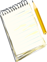 Notepad & Pencil