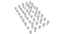 Randomized 3D Cylinder Shapes