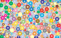 Prismatic Packed Circles 3 No Background