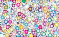 Prismatic Packed Circles 4 No Background