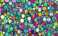 Prismatic Packed Circles 5