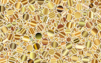 Prismatic Packed Circles 10 No Background